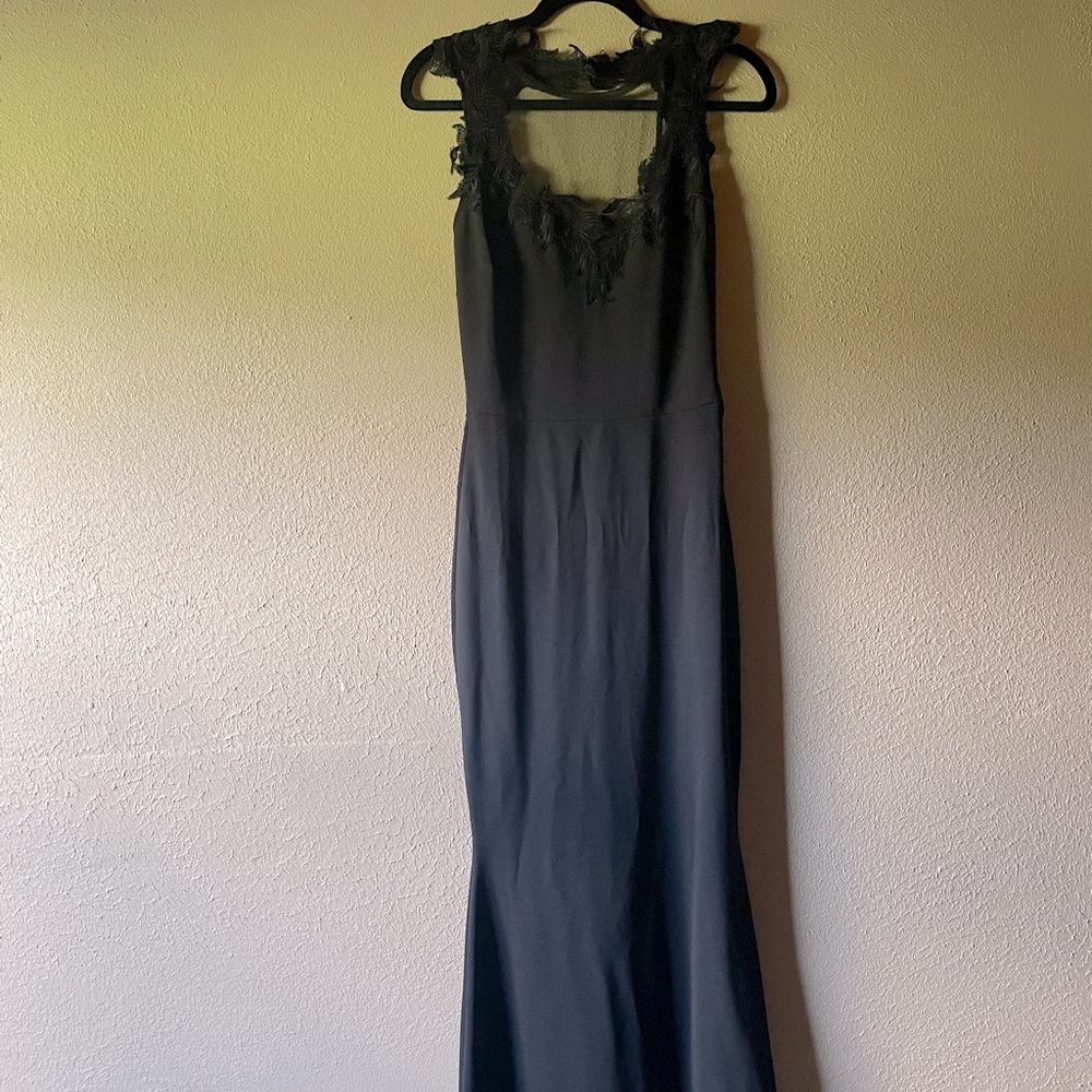 Black Long Lace Dress from Windsor size medium